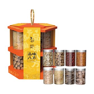 禾煜  南北干货礼盒 菌菇特产  品味八方-干货礼盒480g