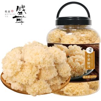 盛耳  小朵银耳320g（桶）古田银耳羹汤材料 软糯易煮 胶质浓稠 入口软滑细腻