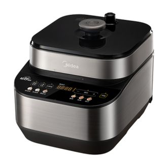 美的 压力锅 MY-C560 家用5L大容量高压锅电压力锅 双胆