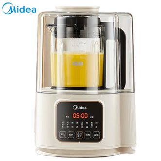 美的（Midea）破壁机 1.2升低音 预约定时隔音降噪细腻搅打豆浆机辅食机料理机 触控款MJ-PB40ST11 