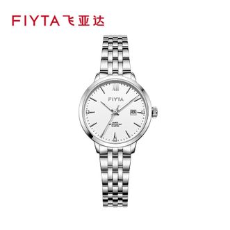 飞亚达/Fiyta  卓雅系列 手表 石英表 防水手表 【白盘钢带女表L800023.WWW】
