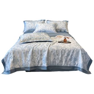 宜恋  夏凉被 裸睡级凉感夏被芯200*230cm青竹-兰AJF