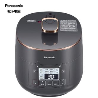 松下/Panasonic  电压力锅 SR-PB201-H 多烹饪模式 一键排汽 2L
