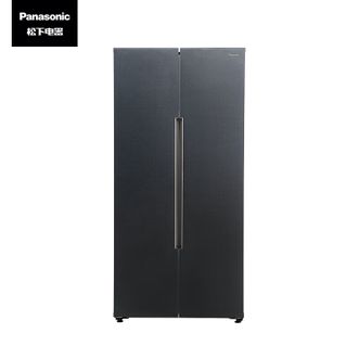 松下/Panasonic  570升超薄嵌入式对开门冰箱一级能效智能app变频透湿保鲜化妆品盒NR-TB57BXA-G