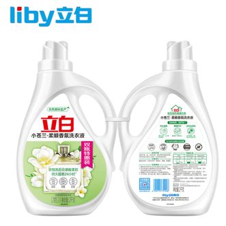 立白(liby) 小苍兰柔顺香氛洗衣液2kg*2 双瓶特惠装 立白(liby) 小苍兰柔顺香氛洗衣液2kg*2 双瓶特惠装