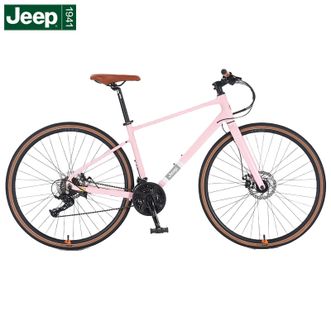 Jeep  吉普平把公路车女款铝合金轻便自行车男式高颜值通勤车-GR500