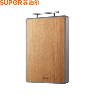 苏泊尔（SUPOR）  黑金檀木进口整木加厚加大0胶0漆0腊切菜板砧板家用厨房案板 黑金檀木【45*30*25cm】BF-453025AJ1