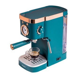 东菱 咖啡机 意式浓缩 家用半自动 20bar高压萃取 温度可视 蒸汽打奶泡 DL-KF5400
