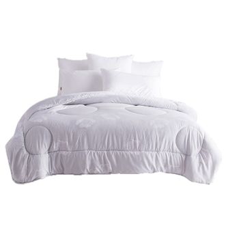 多喜爱/Dohia  七孔纤维保暖透气磨绒印花秋被怡雅七孔秋被 1.5/1.8米床