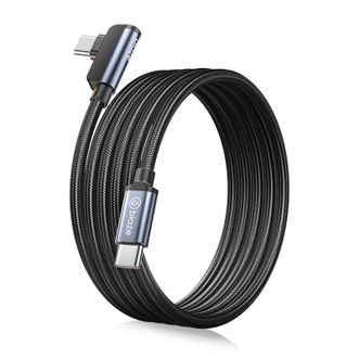 毕亚兹/Biaze  PD240W手游弯头快充线双头Type-C数据线 K181 1.5米