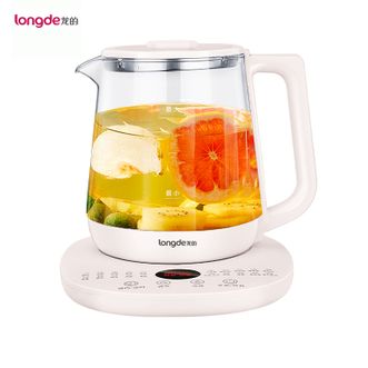 龙的（longde）  养生壶家用多功能1.5L容量燕窝壶养身茶壶20种菜单煮茶壶高硼硅玻璃24h智能预约