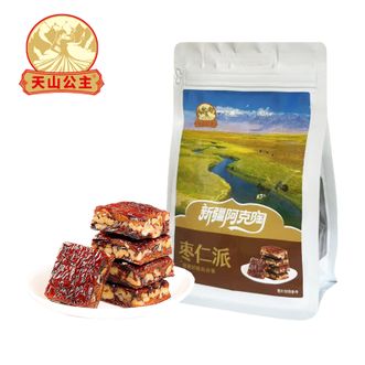 天山公主  枣仁派238g*3袋真空包装红枣夹核桃仁独立小包装