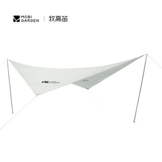 牧高笛（MOBIGARDEN）  天幕 户外露营便携防雨遮阳棚凉棚牛津布天穹天幕 菱形天幕740（牛津版）（740*570*240cm）