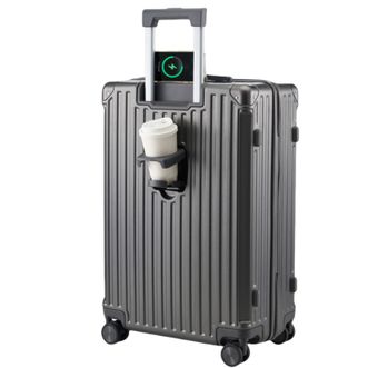 大嘴猴（Paul Frank）  大容量多功能箱包  28寸行李箱（太空灰）