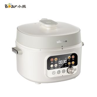 小熊/Bear  电压力锅4L高压锅家用多功能高压快煮开盖收汁智能电饭锅压力锅