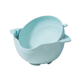 德铂Debo塞洛齐双层洗菜篮厨房洗菜盆沥水篮DEP-791 德铂Debo塞洛齐双层洗菜篮厨房洗菜盆沥水篮DEP-791