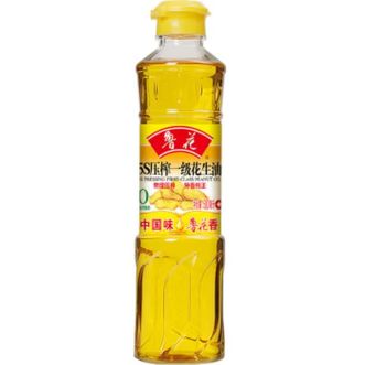 鲁花  花生油500ml食用油5S物理压榨一级特香纯正