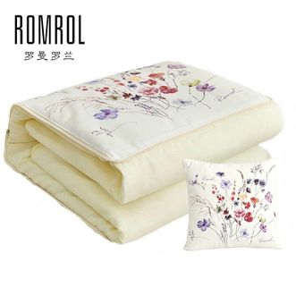 罗曼罗兰/ROMROL  抱枕被  105*145mm 浮花抱枕被 ZT001