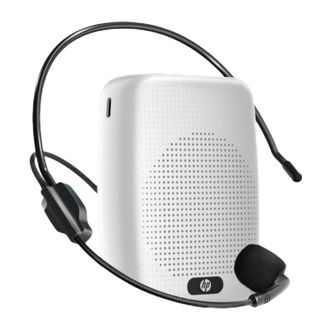 惠普  LS231小蜜蜂扩音器教师专用无线 扬声器蓝牙音箱小喇叭音响腰挂麦克风导游插卡便携喊话教学讲课