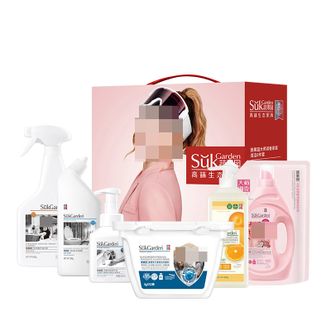 蔬果园/SukGarden  大师调香家庭清洁 洗衣凝珠 果蔬餐具净 香氛洗衣液 洁厕剂 洗手液 油污净6件套-JZL