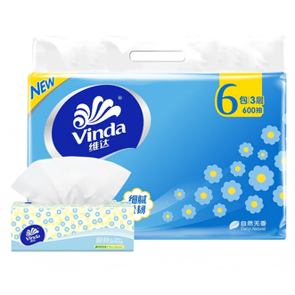 维达  家用餐纸巾卫生纸