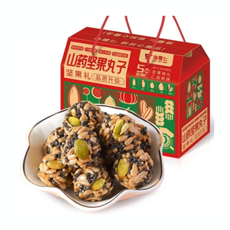 佬食仁  山药坚果丸子礼盒（约80颗）480g/盒