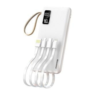 纽曼（Newmine）  10000毫安时充电宝自带四线移动电源自带LED灯AL06