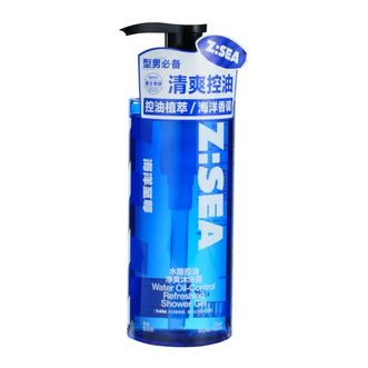 海洋至尊  水酷控油净爽沐浴露400ml净痘持久留香清洁保湿沐浴液男女