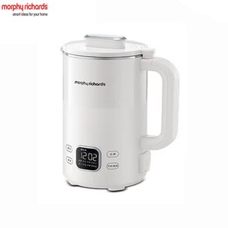 摩飞 /Morphy Richards  豆浆机MR8203【白色】1L 家用低音全自动五谷杂粮免煮1-3人细腻免滤预约辅食机 小型多功能料理机破壁机