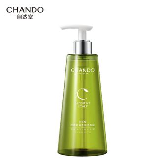 自然堂/Chando  洗发水去屑蓬松控油清爽550ml头皮护理洗头膏男女推荐