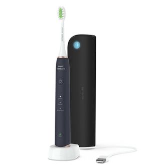 飞利浦/Philips  电动牙刷 HX2461 声波震动电动牙刷 全身水洗 3种模式 双色选择 自带牙刷盒