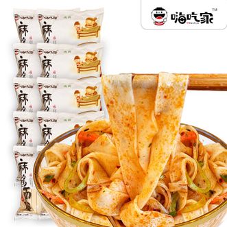 嗨吃家  麻酱面皮网红速食方便面 130g×10袋(非明星版)