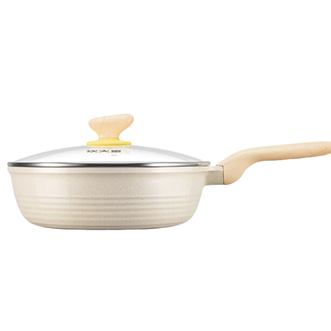 炊大皇（COOKER KING）  不脏锅不粘锅平底锅聚油煎锅 -24cm