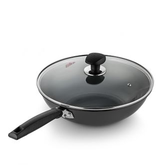 康巴赫  家吉厨真不锈炒锅  LPB-JT32  纯铁 32cm