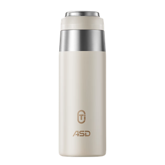 爱仕达/ASD  纯钛保温杯便携随行咖啡杯RWS42B15Q-TW  420ml