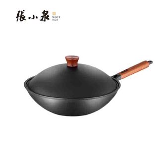 张小泉  炒锅 C31780100古法精旋铁锅 32cm