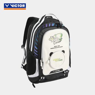威克多（Victor）  羽毛球拍包 BR5026男女运动休闲双肩背包易清洁大容量熊猫包多功能