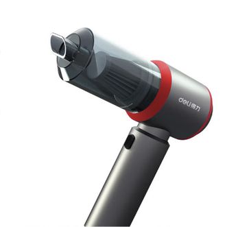 得力/Deli  4000PA手持枪无线车载吸尘器手持便携大吸力有刷吸尘器