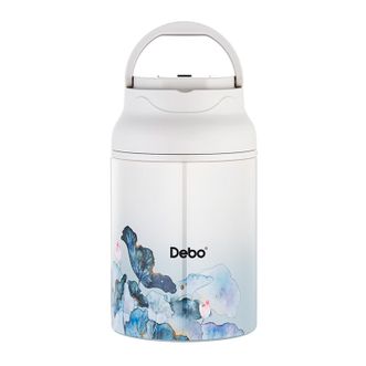 德铂（Debo）  古韵香 保温提锅  藕色 1400ml 2层