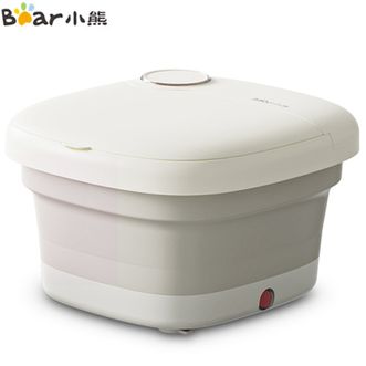 小熊/Bear  泡脚桶滚轮按摩折叠足浴盆洗脚盆 恒温加热足浴桶足疗盆高深桶泡脚盆