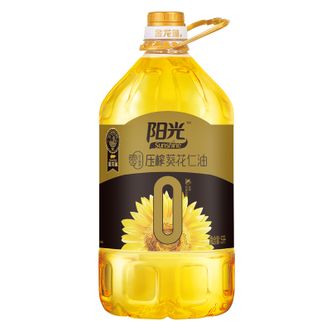 金龙鱼  阳光零反式脂肪压榨葵花仁油5L