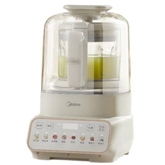美的/Midea  破壁机家用豆浆机静低音 1.5L全自动榨汁机五谷杂粮料理辅食机彩屏免洗免煮 PBX50-Y1