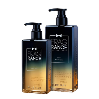 尊蓝/PRIMEBLUE  古龙香氛洗发水沐浴露男士套装持久留香72小时香体去屑控油900g YLH