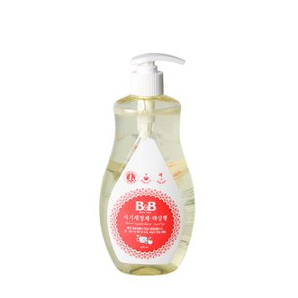 保宁（B&amp;B）  餐具果蔬清洁剂宝宝用品儿童餐具专用洗洁精480ml  BY17-01
