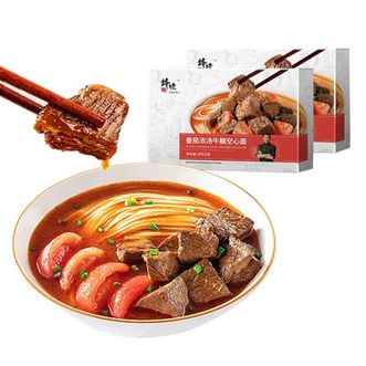 锋味派  四盒牛肉面（番茄浓汤）