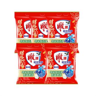 雕  超效加酶洗衣粉518g*5袋