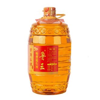 鲁王  古法压榨特香花生油 4L
