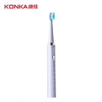 康佳/Konka  电动牙刷 KDYS-2005 成人/学生便携护龈情侣款送礼物男/女礼物防水智能声波震动深层清洁软毛牙刷