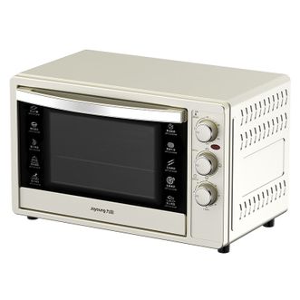 九阳/Joyoung  电烤箱  烘焙定时控温可视披萨红薯烤炉箱  30L大容量  KX-30J608  米白