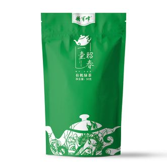 将军峰  2024早春有机绿茶 一壶昭春50g袋装  有机茶 绿茶
